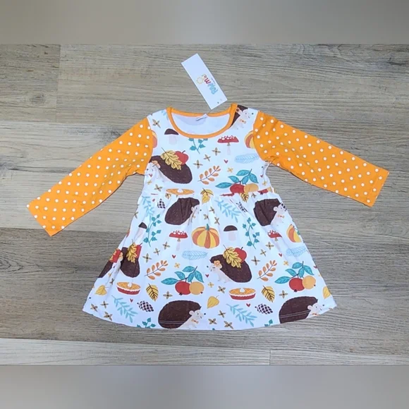 Peppy Mini | Dresses | Nwt Fall Theme Peppy Mini Dress Sz 2t Bin I |  Poshmark